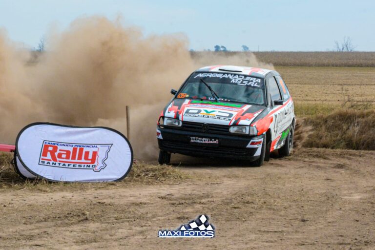 Rally Santafesino en Villa Eloísa: Resultados del dia Sabado