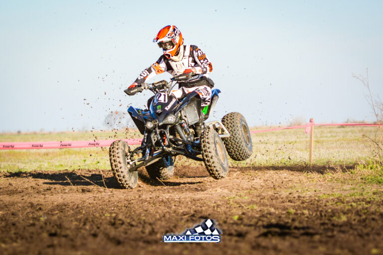 Rally Santafesino en Pujato: Ganadores en motos y cuatriciclos