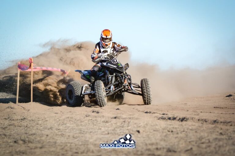 Rally Santafesino en Arequito: Ganadores en motos y cuatriciclos