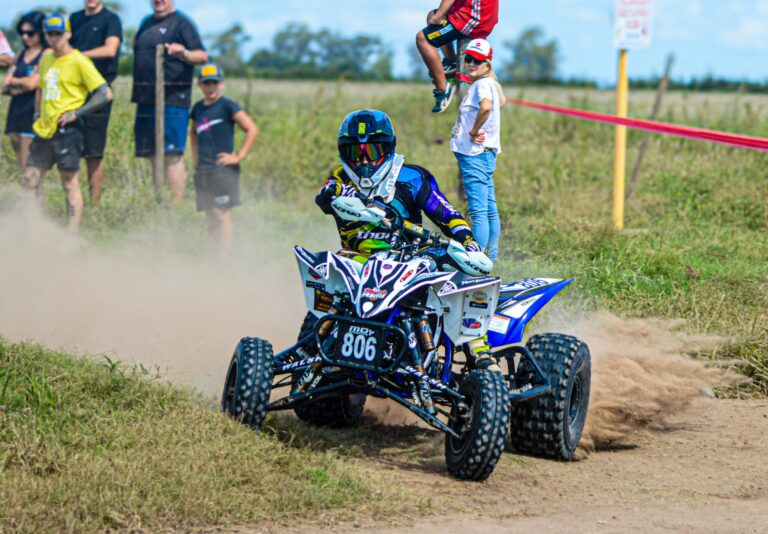La victoria viaja a Tigre: Gaston Chapa se quedó con el triunfo en los cuatriciclos