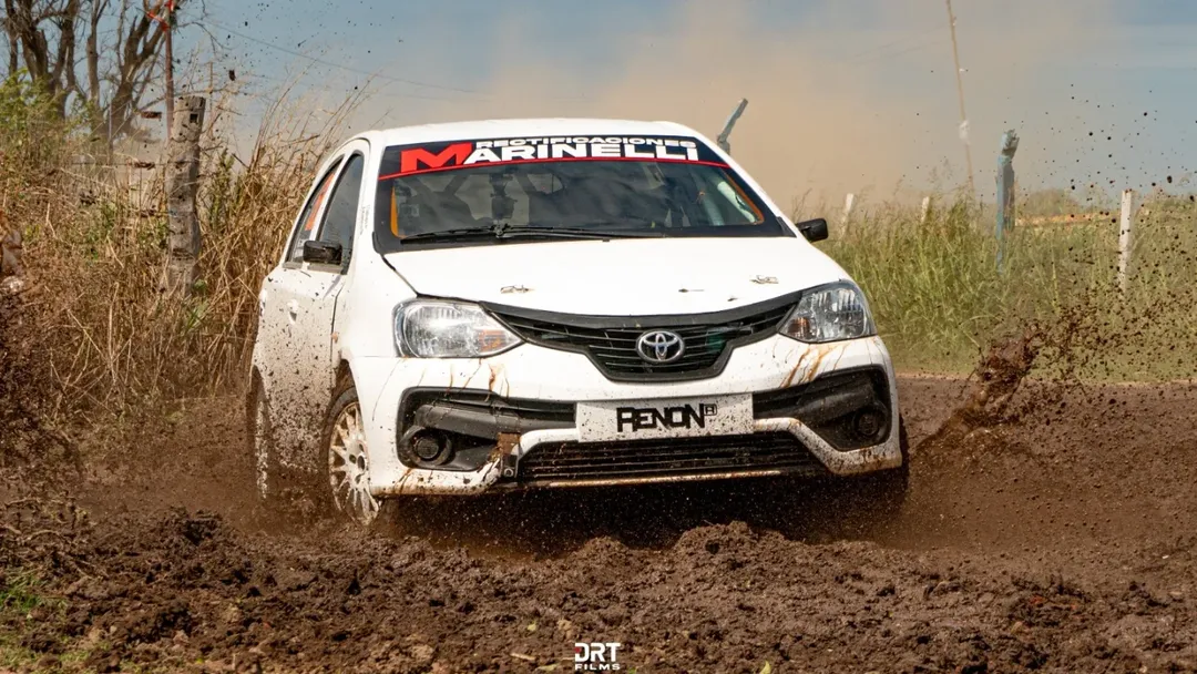 Debut positivo: Román Marinelli concretó su presentación en la clase A arriba del nuevo Toyota Etios