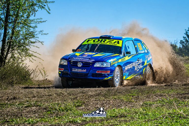 Estreno triunfal en la Clase A: Ciucci se quedó con el Rally de Pujato